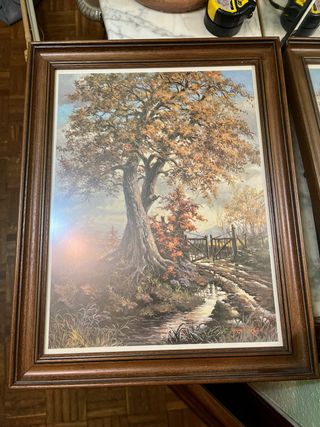 Cuadro Vicente Roso Paisaje Otoñal