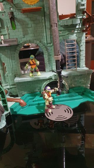 Playset Tartarughe Ninja Secret Sewer Lair