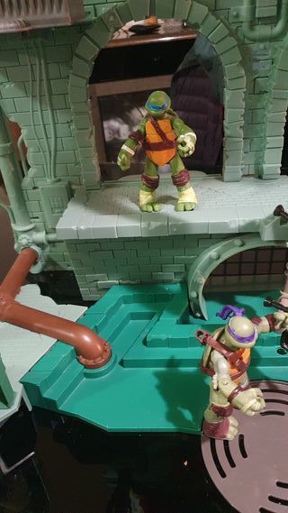 Playset Tartarughe Ninja Secret Sewer Lair