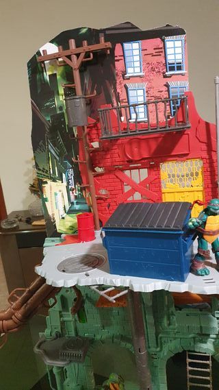 Playset Tartarughe Ninja Secret Sewer Lair