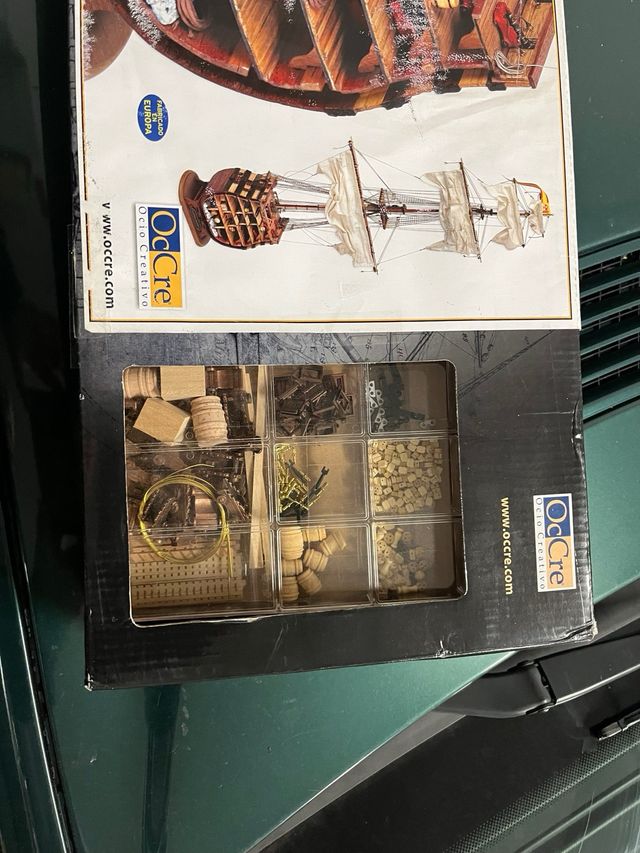 Maqueta Barco Santísima Trinidad OcCre