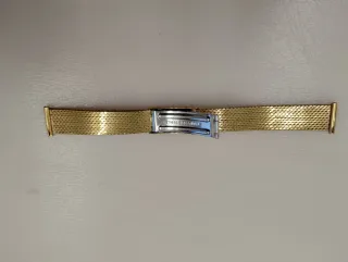 Correa armis acero chapado reloj vintage 70s