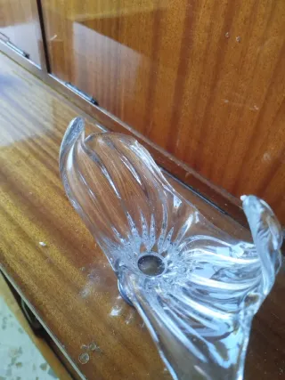 Candelabro portacandele in cristallo