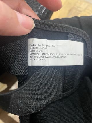 Rodilleras Rekd Pro Ramps Talla S