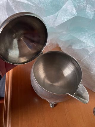 Set da tè vintage argentato