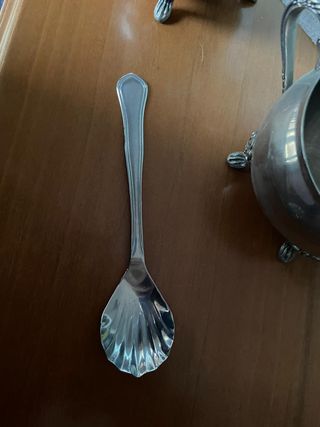 Set da tè vintage argentato