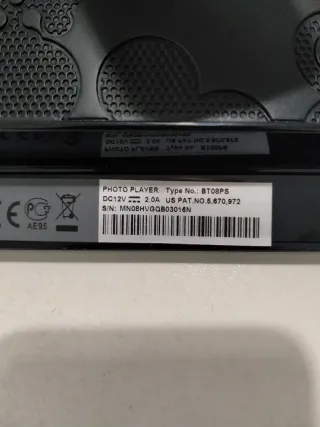 Porta fotos digital Samsung