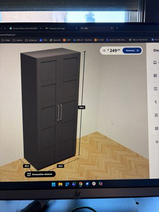 Armario Pax Ikea Negro