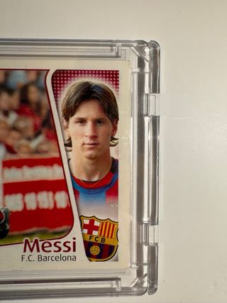 Cromo Rookie Messi F.C. Barcelona