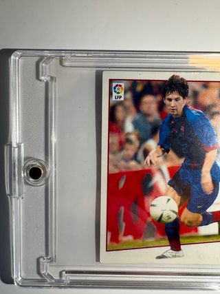 Cromo Rookie Messi F.C. Barcelona