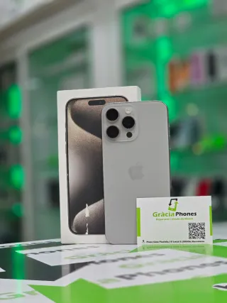 iPhone 15 Pro Max 256GB Natural Titanio