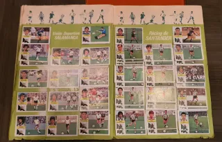Album cromos liga futbol temporada 82 83 Clos