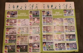 Album cromos liga futbol temporada 82 83 Clos