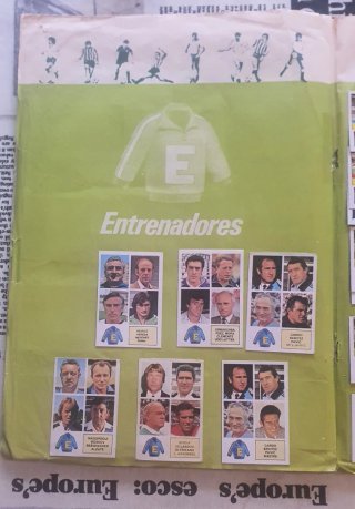 Album cromos liga temporada 82 83 Clos Miljanic
