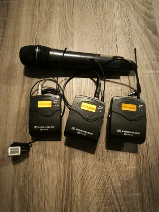 OCCASIONE! SET MICROFONI WIRELESS SENNHEISER