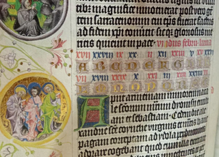Martirologio de Usuard (Praga, c.1400)