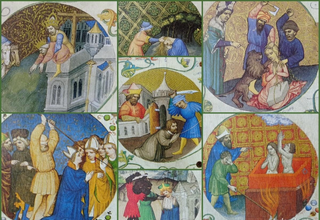 Martirologio de Usuard (Praga, c.1400)