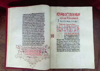 Martirologio de Usuard (Praga, c.1400)