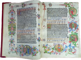 Martirologio de Usuard (Praga, c.1400)