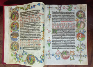 Martirologio de Usuard (Praga, c.1400)