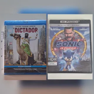 Pack películas bluray