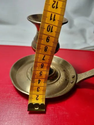 Palmatoria de bronce