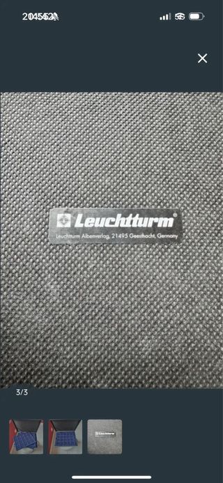 Estuche leuchtturm para monedas