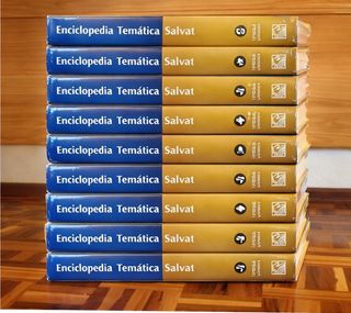 Enciclopedia Temática Salvat 11 tomos vintage