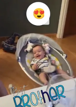 Hamaca Mecedora Eléctrica Bebé