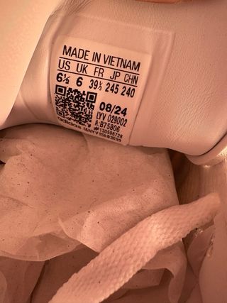 Adidas Samba Blancas y Grises talla 39