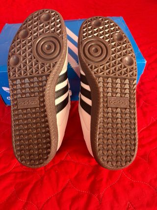 Adidas Samba Blancas y Grises talla 39