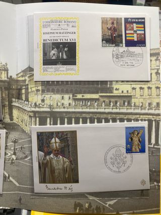 Francobolli e Prima Giornata Vaticano Mappamondo