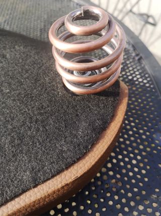 Asiento custom marrón sin usar