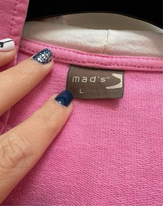 Felpa Mad's con cappuccio e zip - Taglia L
