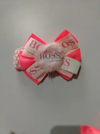 Diadema Bebé Niña con Lazos y chanclas