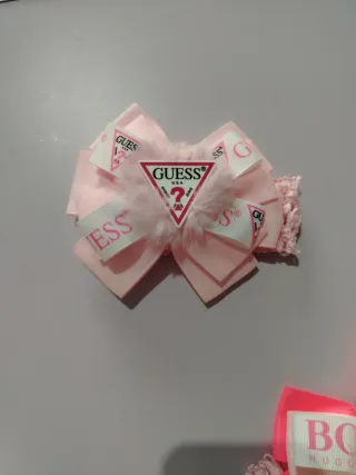 Diadema Bebé Niña con Lazos y chanclas