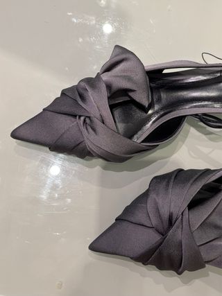 Zapato tacón destalonado Zara Talla 37