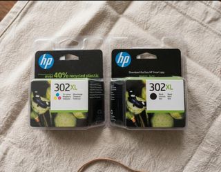 2 Cartuchos HP 302XL Originales Negro y Color