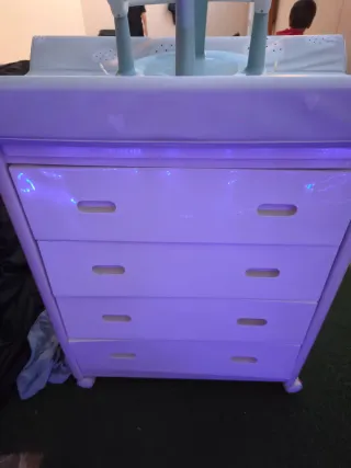 Bañera cambiador bebé