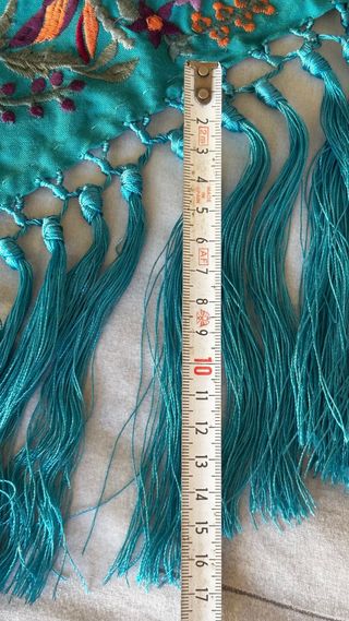 Mantoncillo Flamenca Bordado Multicolor