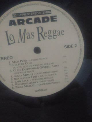 Vinilo Lo Mas Reggae