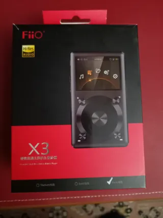 Reproductor Fiio X3 II Negro + Micro SD 128GB