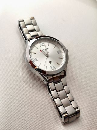 Relógio Feminino Curren Silver Blanche