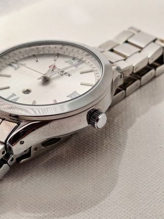 Relógio Feminino Curren Silver Blanche