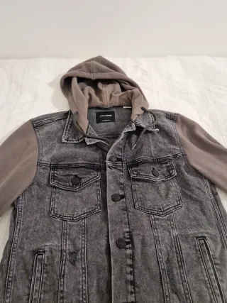 Chaqueta vaquera con capucha Jack & Jones Talla M
