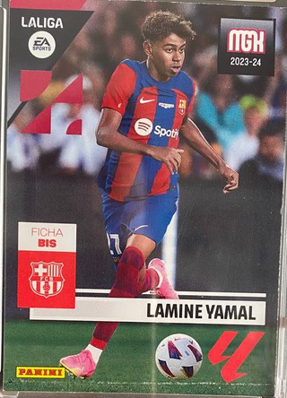 Lamine Yamal #108 BIS MegaCracks 2023-24