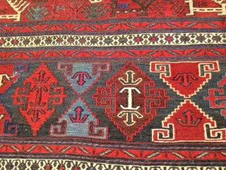 Tapete Persa Lana Natural Bordado