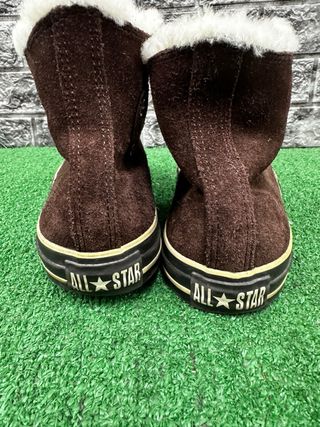 Converse 44 marroni con interno in pelliccia
