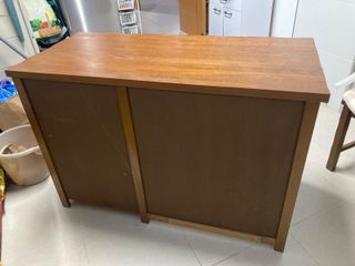 Conjunto mesa escritorio y silla madera