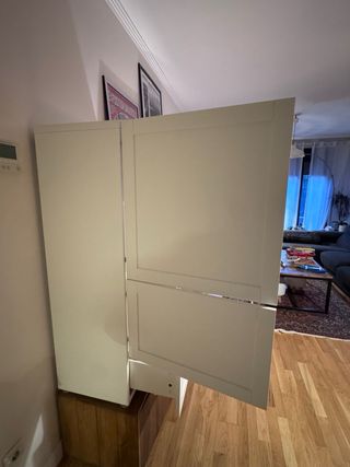 Mueble de almacenaje Besta Ikea Blanco.